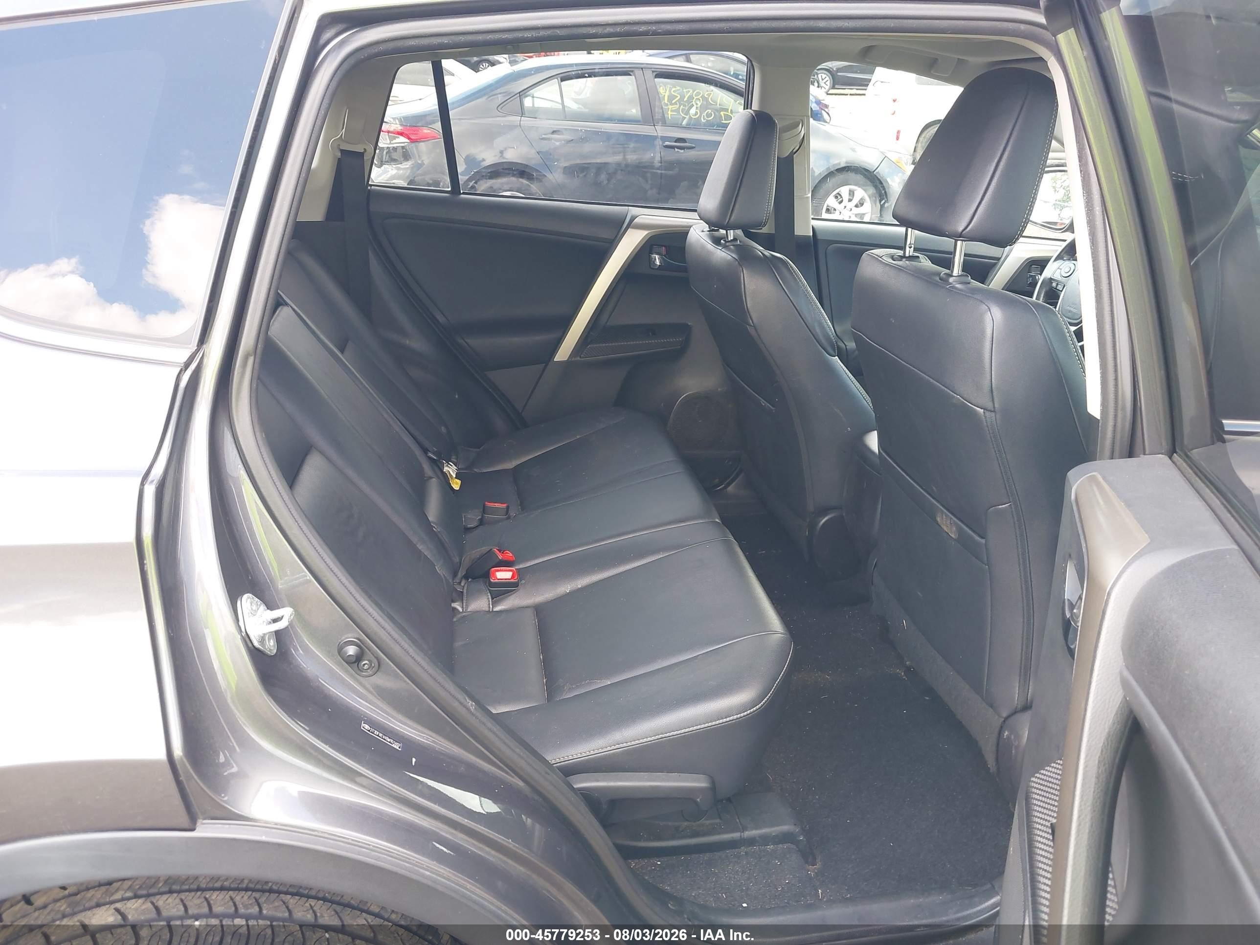 2013 Toyota Rav4 Limited Gray vin: 2T3DFREV4DW101407