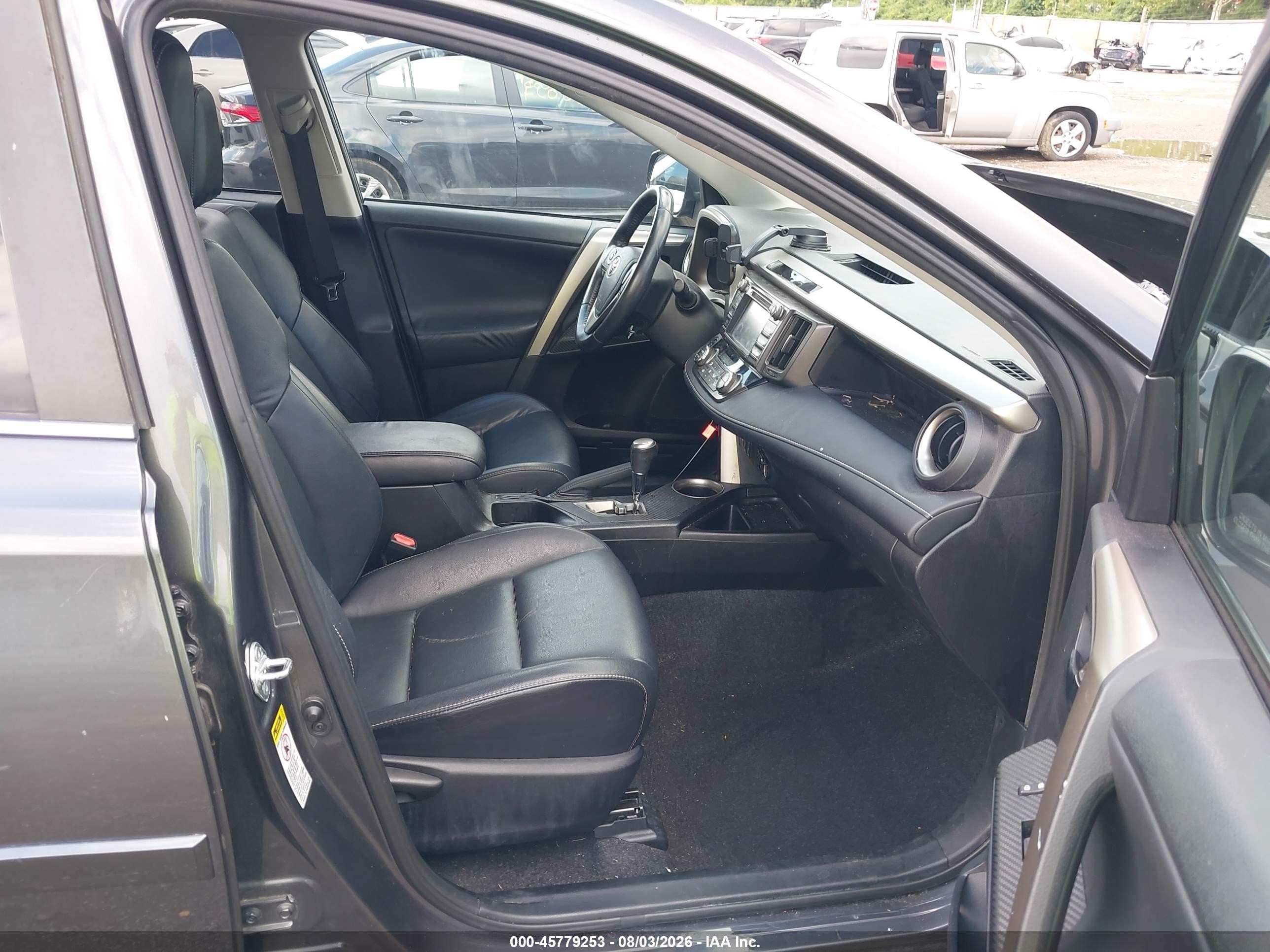 2013 Toyota Rav4 Limited Gray vin: 2T3DFREV4DW101407