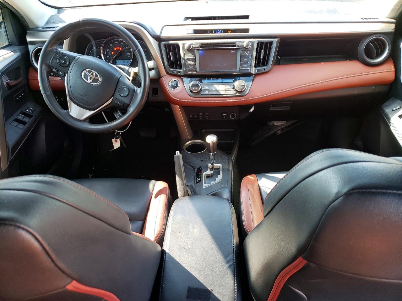 2013 Toyota Rav4 Limited Blue vin: 2T3DFREV4DW102430