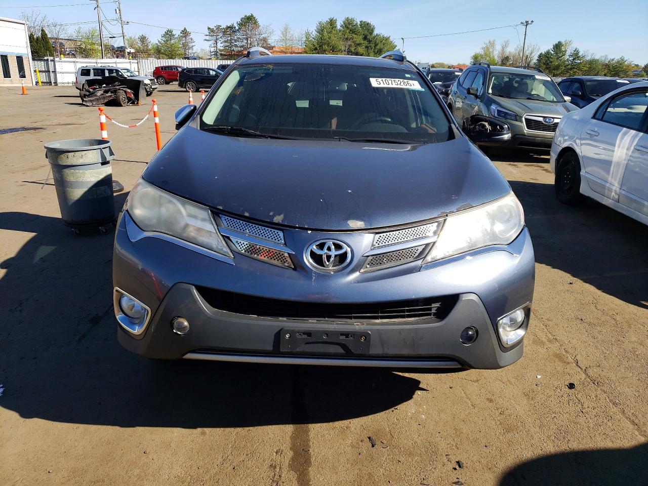 2013 Toyota Rav4 Limited Blue vin: 2T3DFREV4DW102430