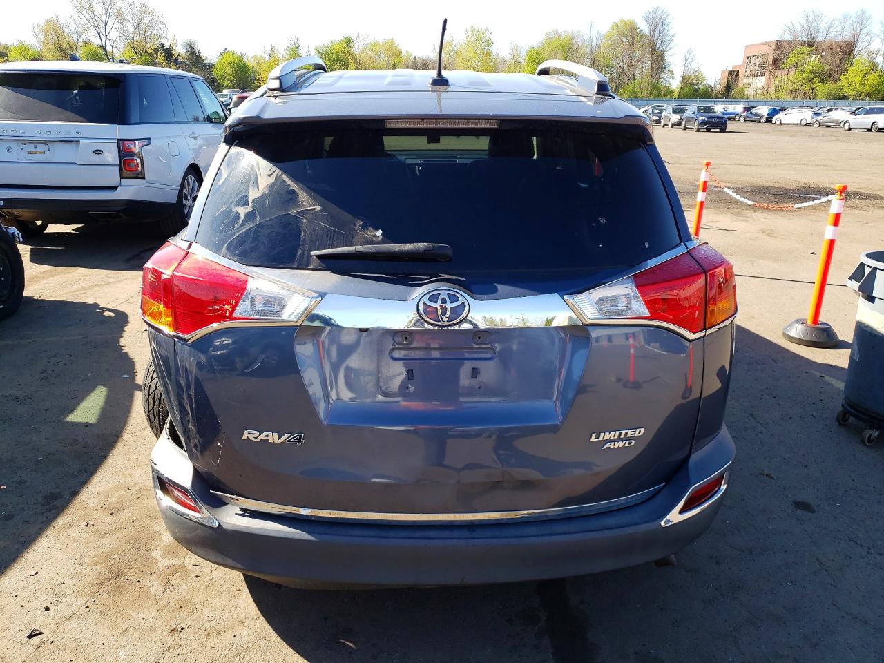 2013 Toyota Rav4 Limited Blue vin: 2T3DFREV4DW102430