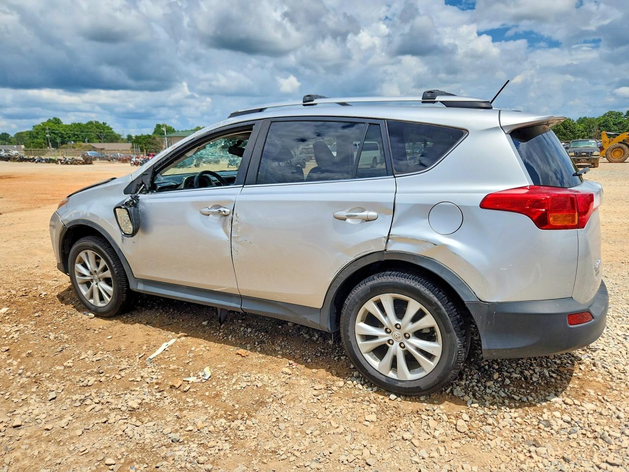2013 Toyota Rav4 Limited Silver vin: 2T3DFREV4DW110561
