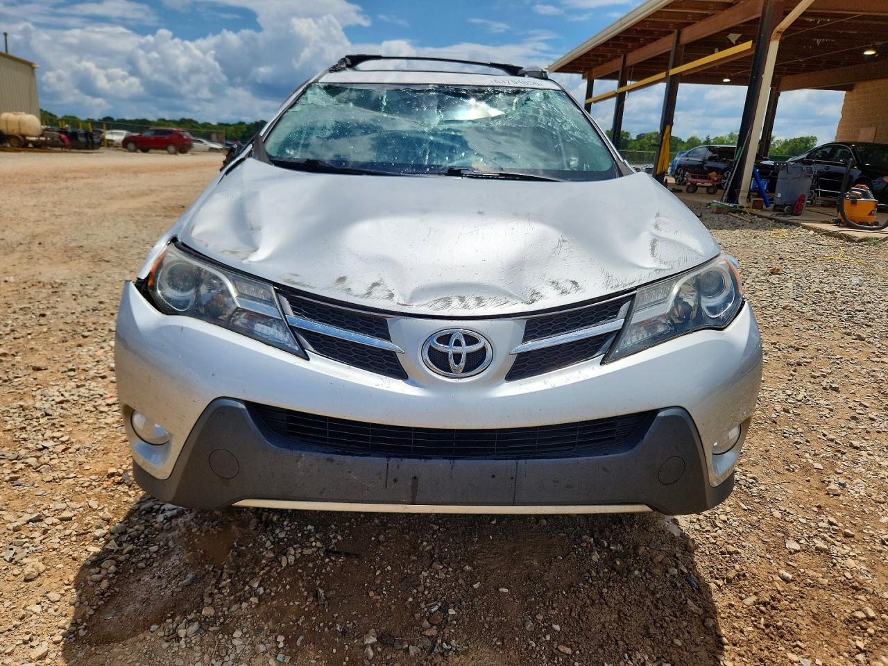 2013 Toyota Rav4 Limited Silver vin: 2T3DFREV4DW110561