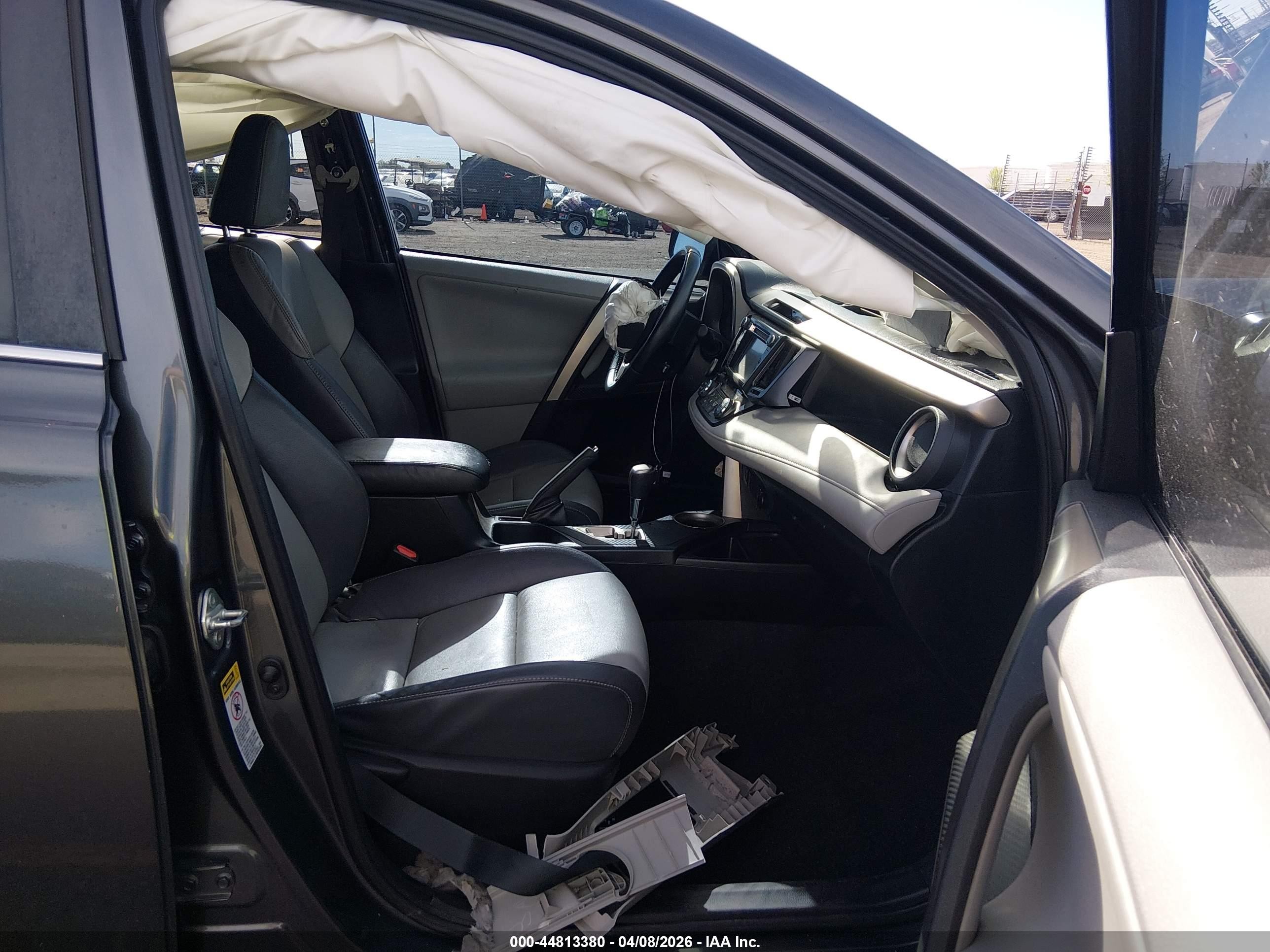 2013 Toyota Rav4 Limited Gray vin: 2T3DFREV4DW112357