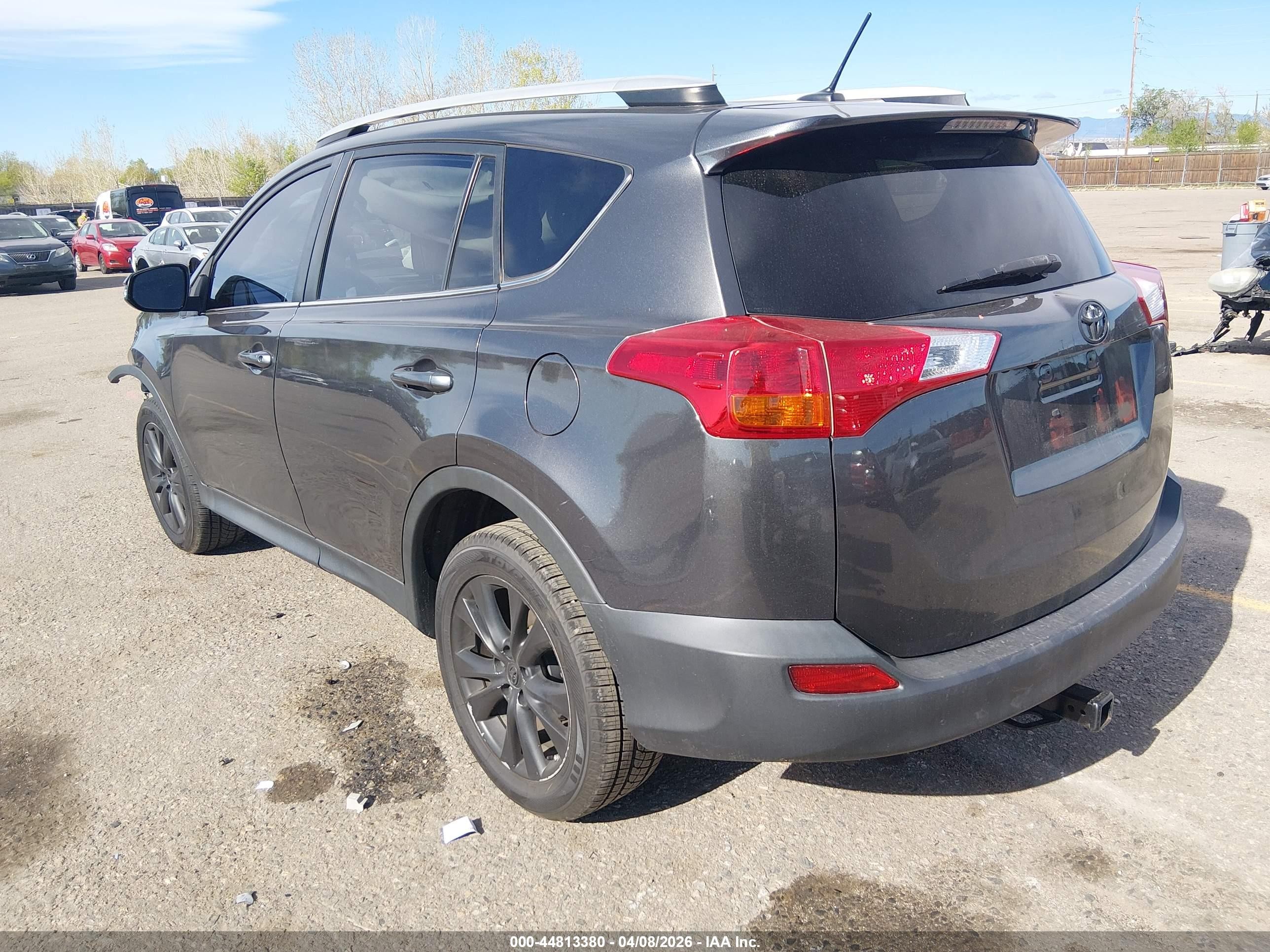 2013 Toyota Rav4 Limited Gray vin: 2T3DFREV4DW112357