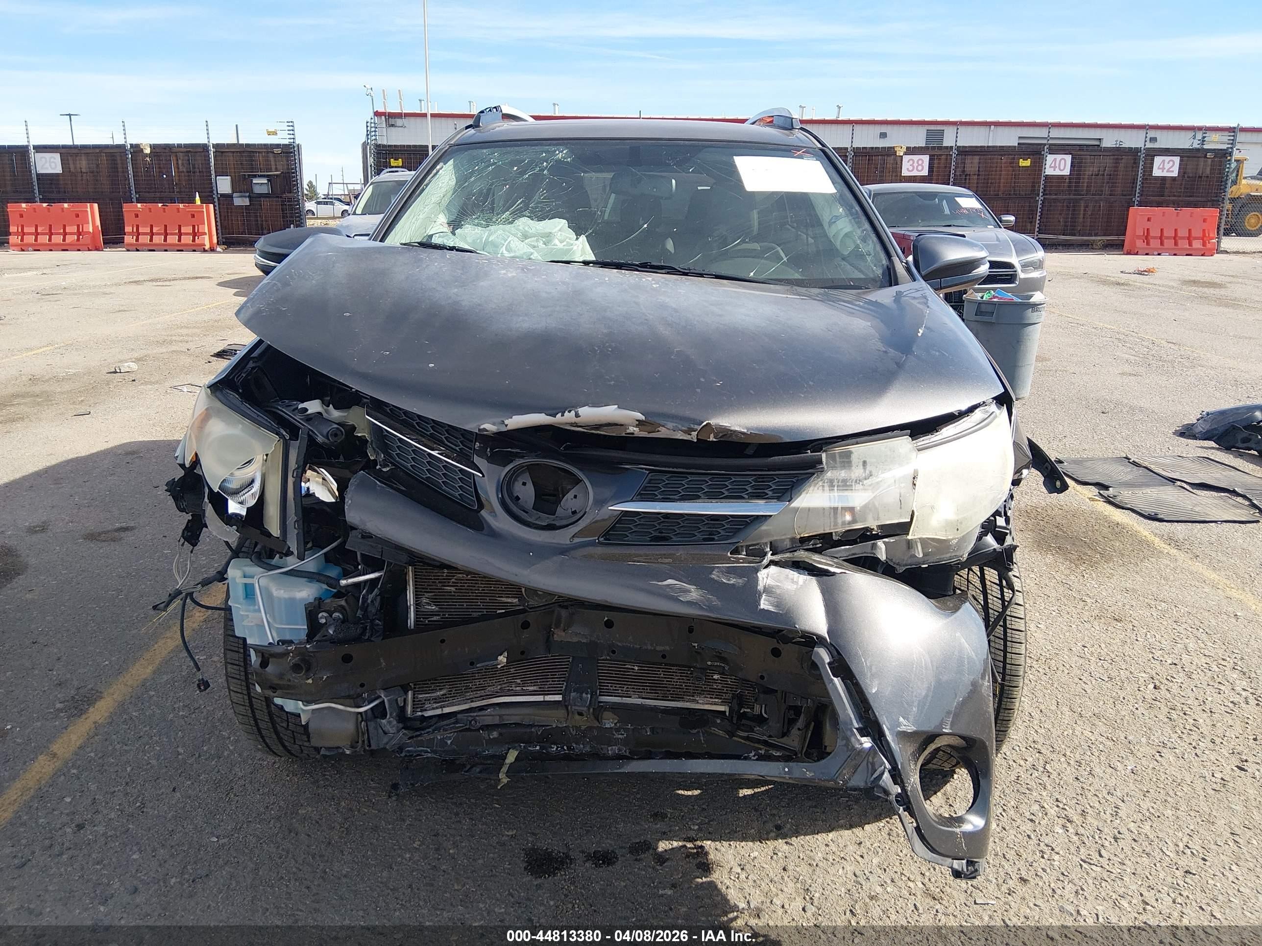 2013 Toyota Rav4 Limited Gray vin: 2T3DFREV4DW112357