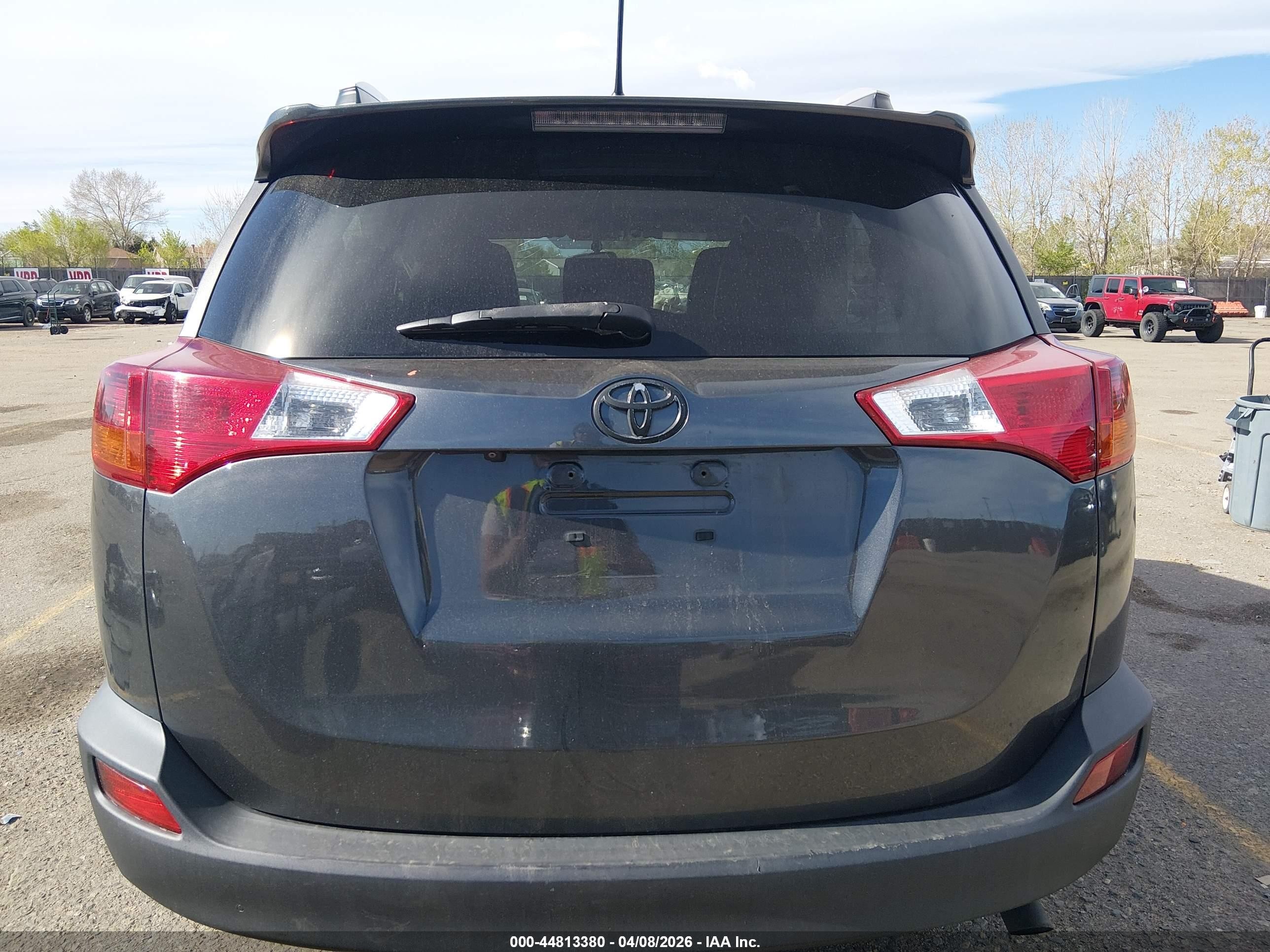 2013 Toyota Rav4 Limited Gray vin: 2T3DFREV4DW112357
