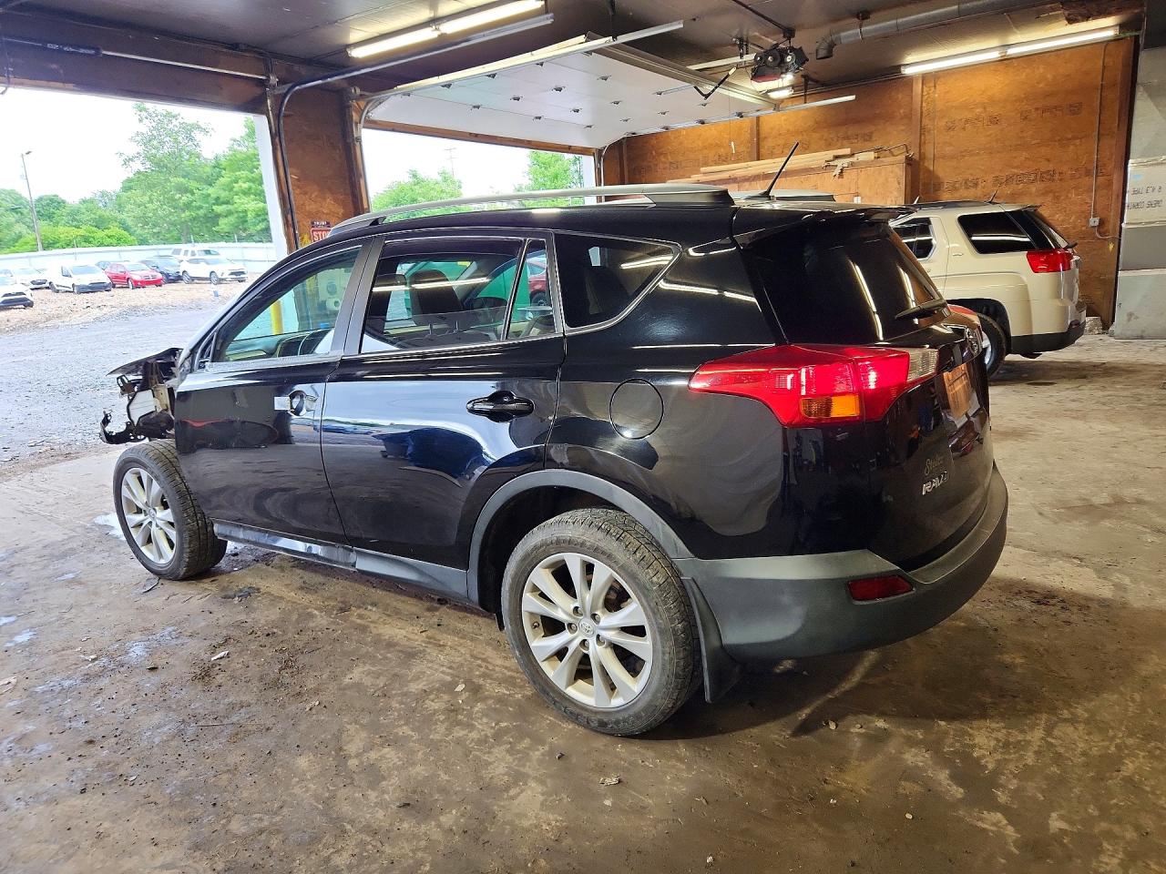 2013 Toyota Rav4 Limited Black vin: 2T3DFREV4DW117414