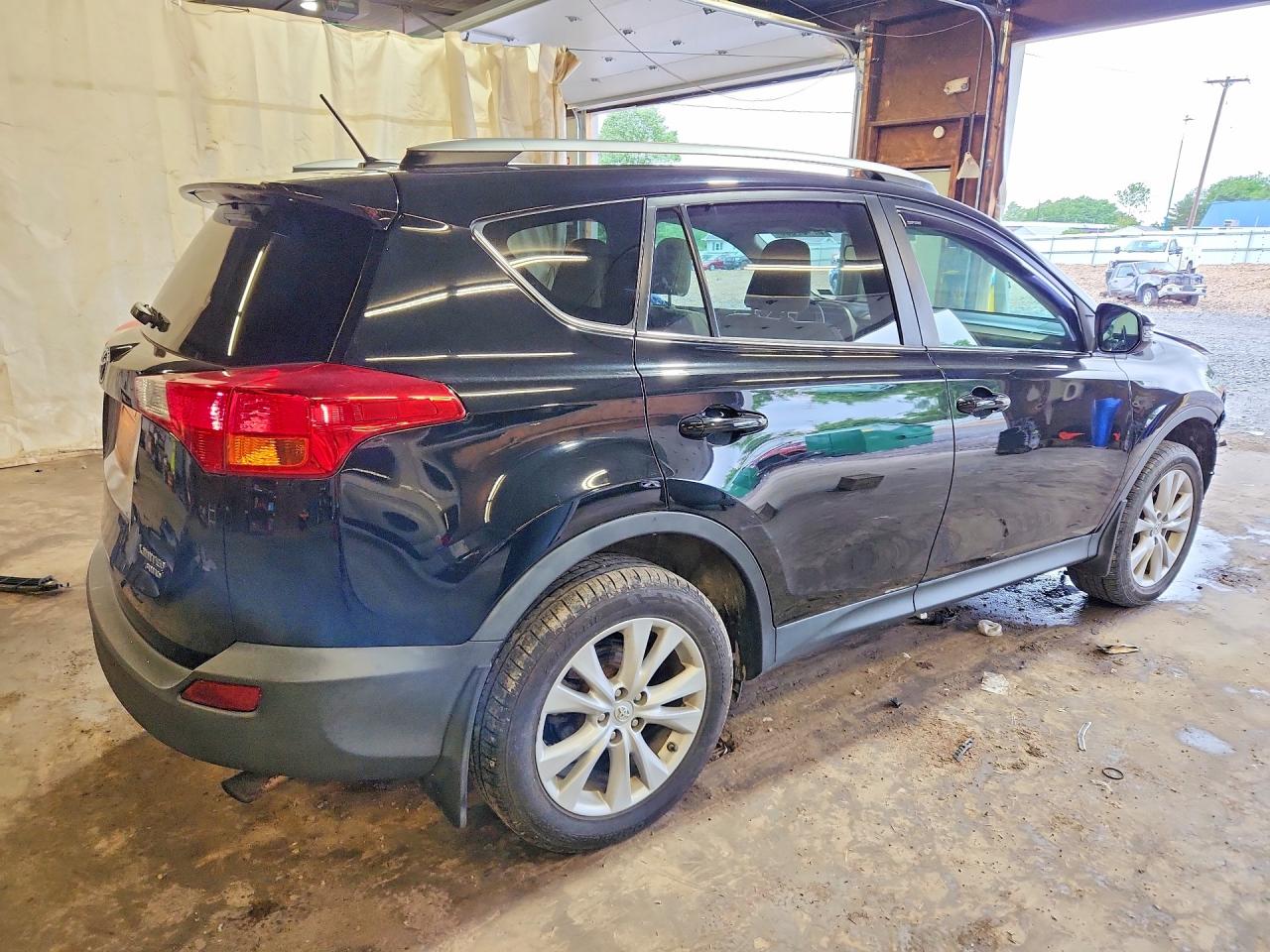2013 Toyota Rav4 Limited Black vin: 2T3DFREV4DW117414