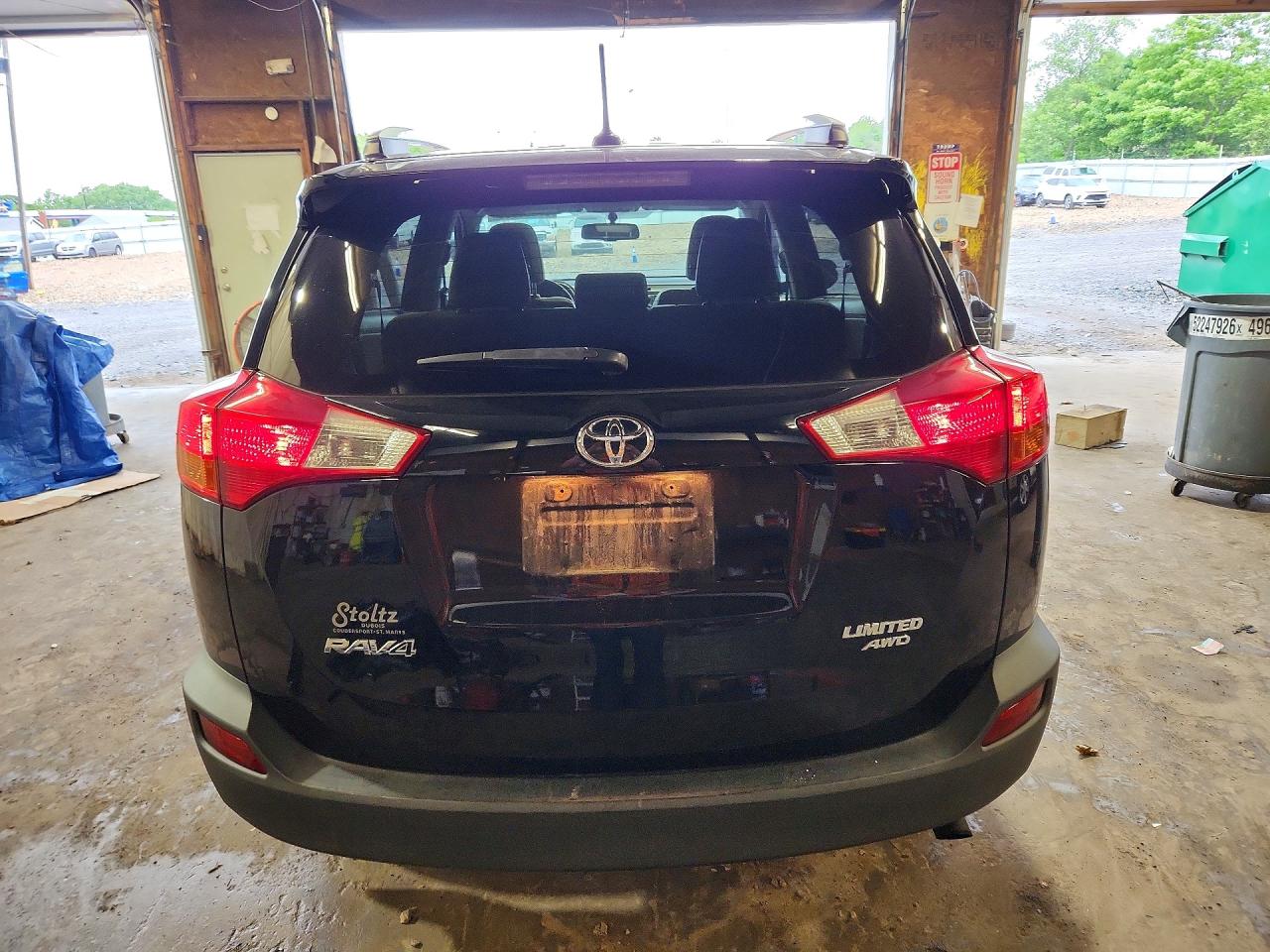 2013 Toyota Rav4 Limited Black vin: 2T3DFREV4DW117414