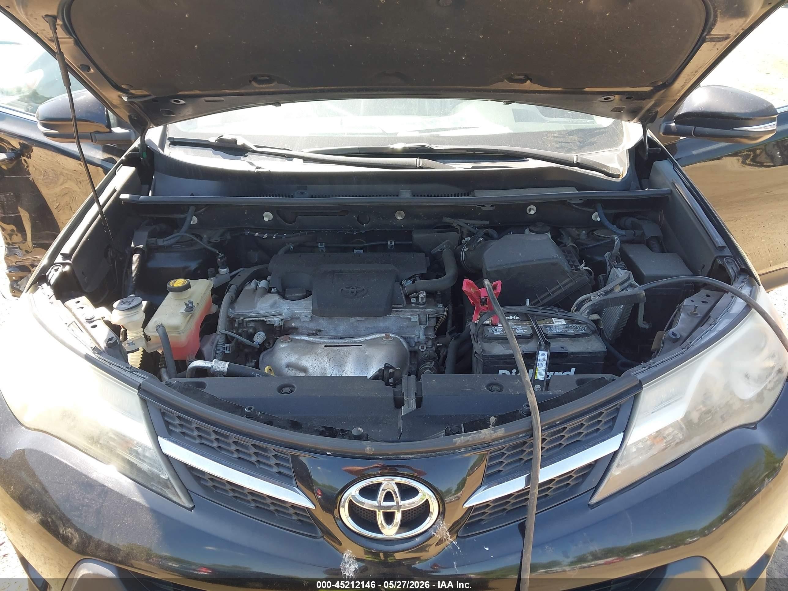 2013 Toyota Rav4 Limited Черный vin: 2T3DFREV4DW122922