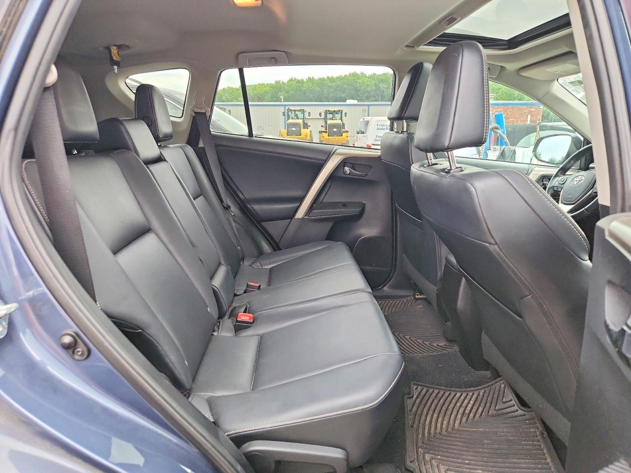 2014 Toyota Rav4 Limited Blue vin: 2T3DFREV4EW127474