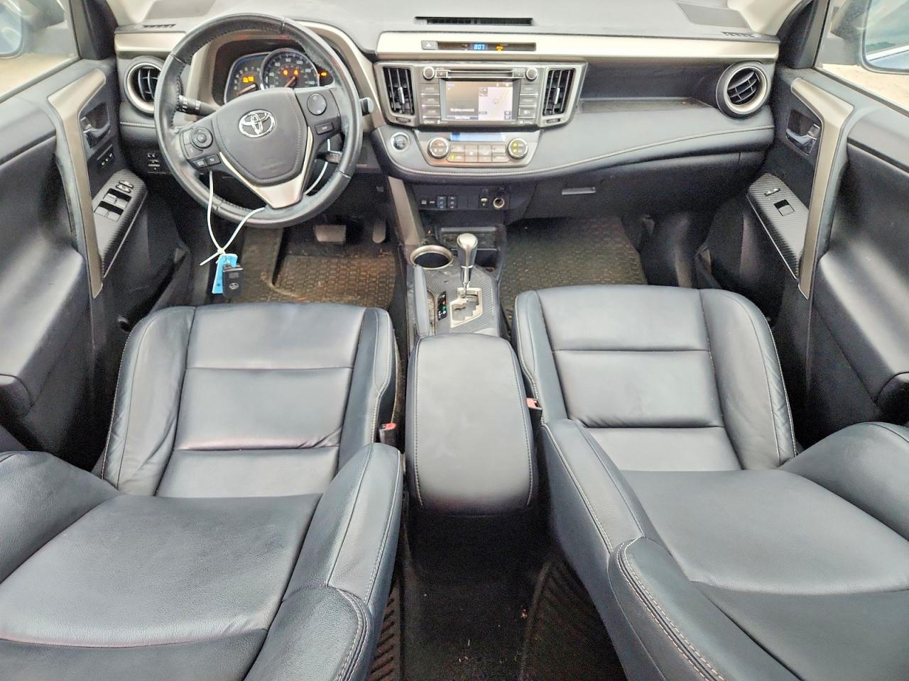 2014 Toyota Rav4 Limited Blue vin: 2T3DFREV4EW127474