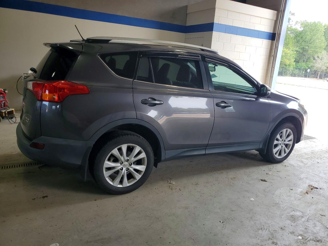 2014 Toyota Rav4 Limited Gray vin: 2T3DFREV4EW140743
