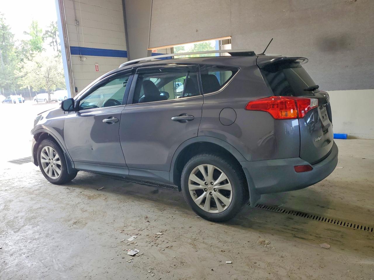 2014 Toyota Rav4 Limited Gray vin: 2T3DFREV4EW140743
