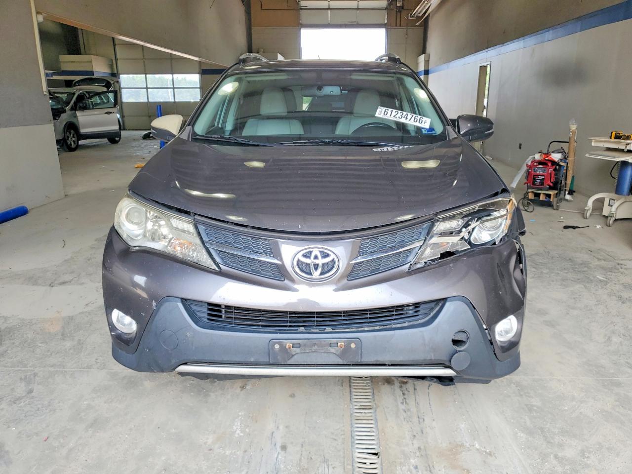 2014 Toyota Rav4 Limited Gray vin: 2T3DFREV4EW140743