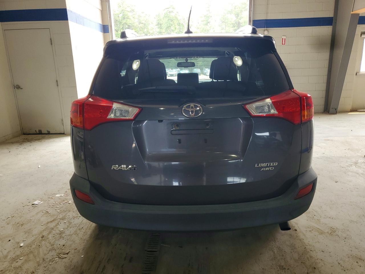 2014 Toyota Rav4 Limited Gray vin: 2T3DFREV4EW140743