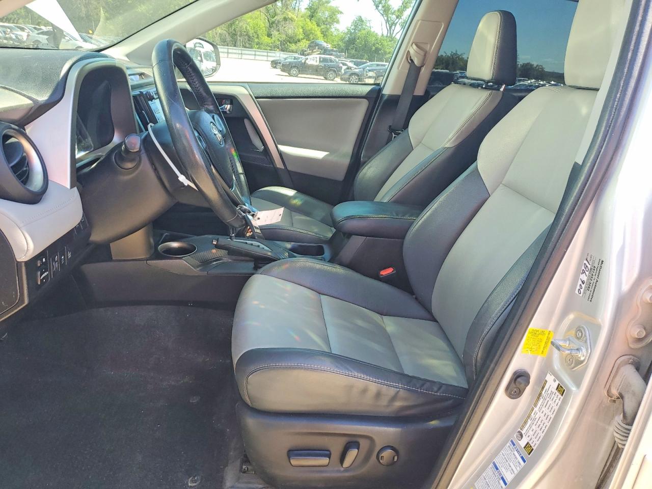 2014 Toyota Rav4 Limited Silver vin: 2T3DFREV4EW148549