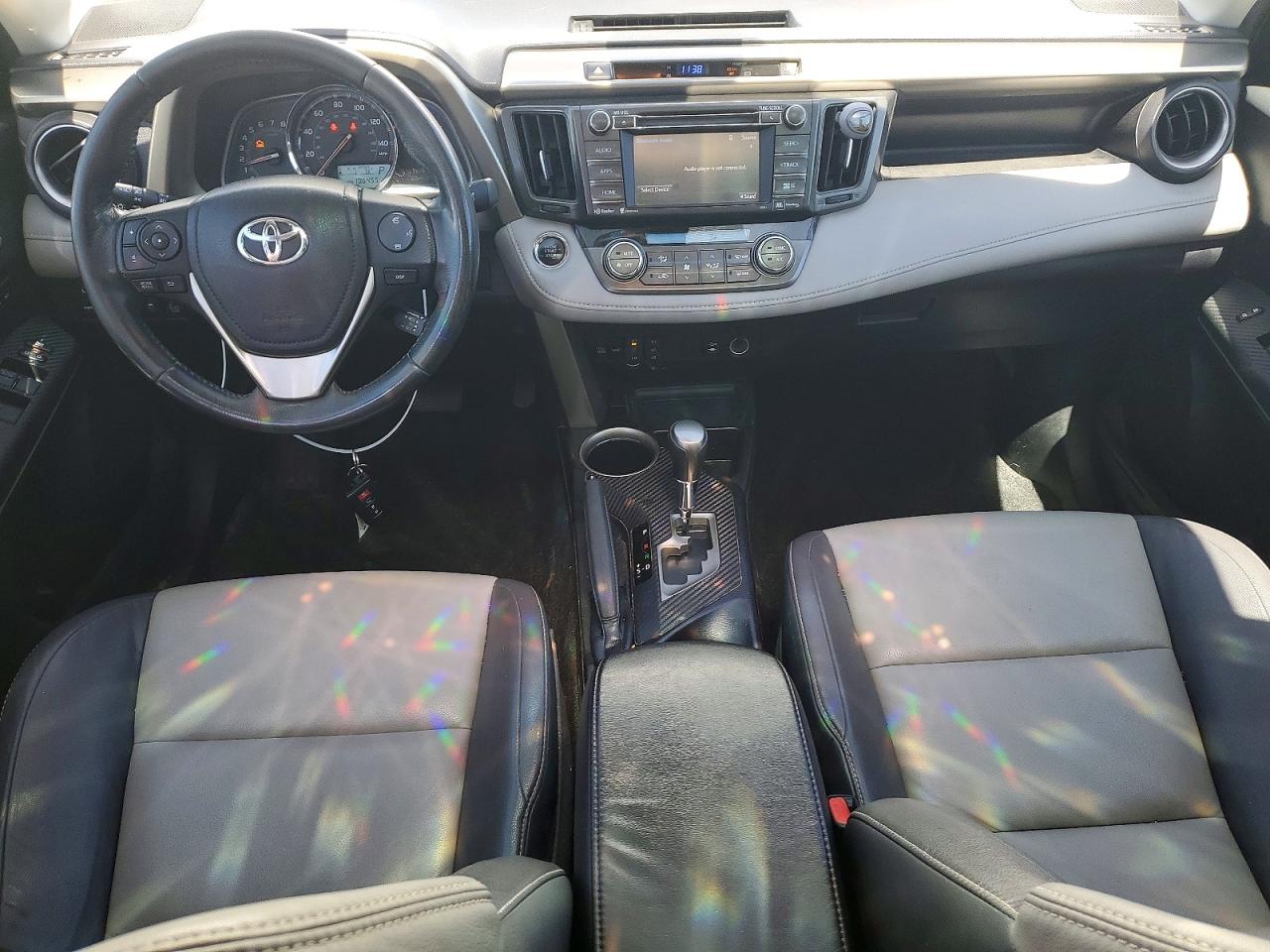 2014 Toyota Rav4 Limited Silver vin: 2T3DFREV4EW148549