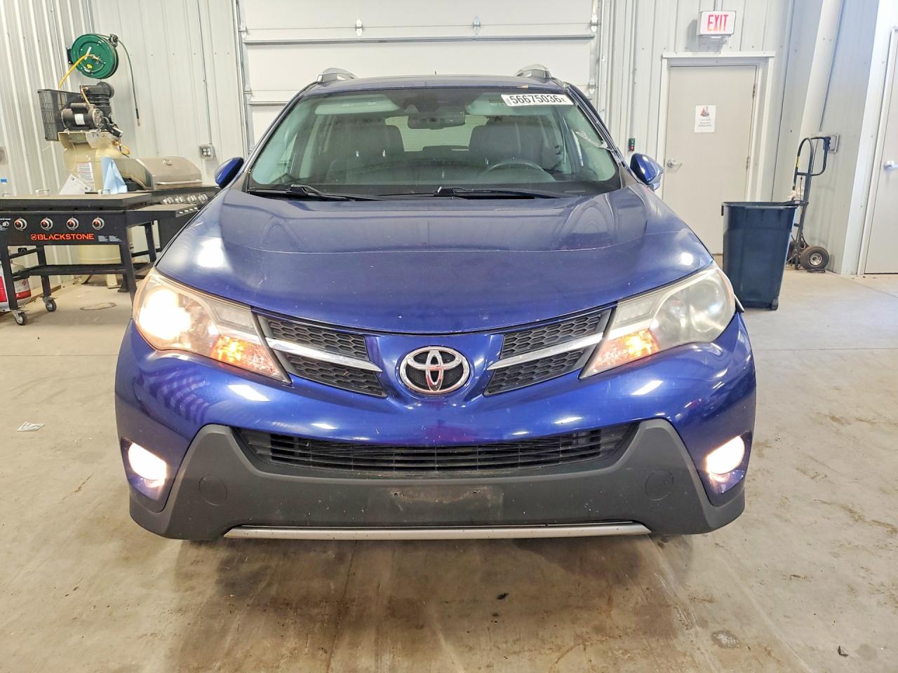 2014 Toyota Rav4 Limited Blue vin: 2T3DFREV4EW172530