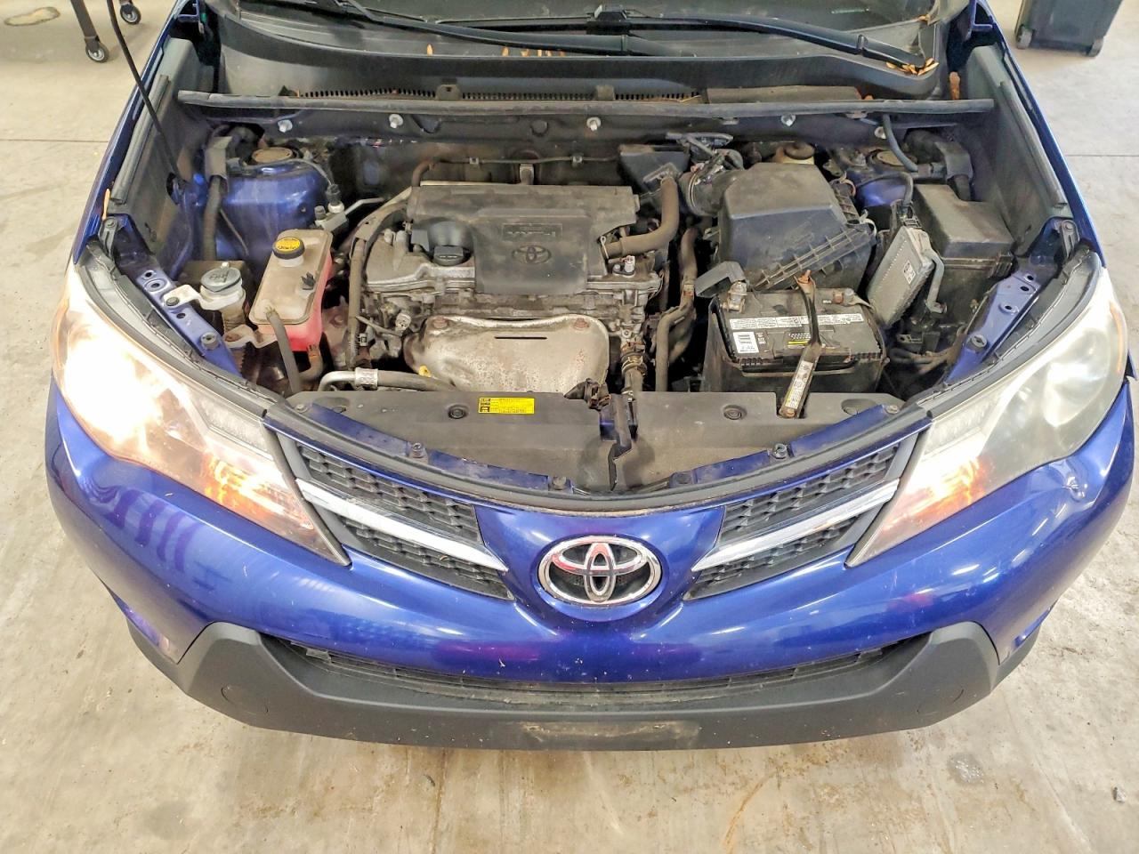 2014 Toyota Rav4 Limited Blue vin: 2T3DFREV4EW172530