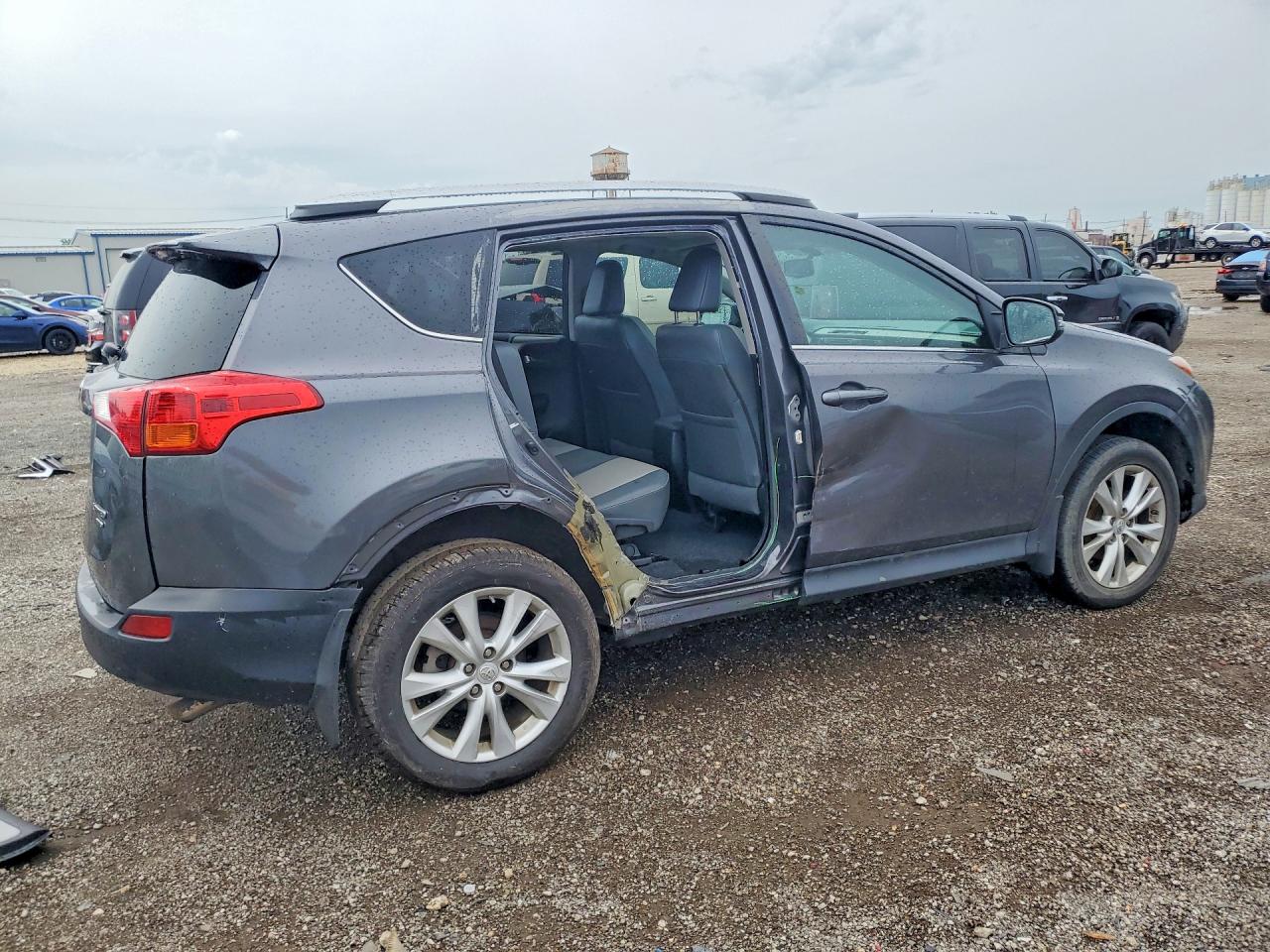 2014 Toyota Rav4 Limited Charcoal vin: 2T3DFREV4EW216669