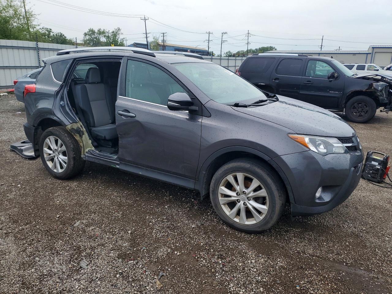 2014 Toyota Rav4 Limited Charcoal vin: 2T3DFREV4EW216669
