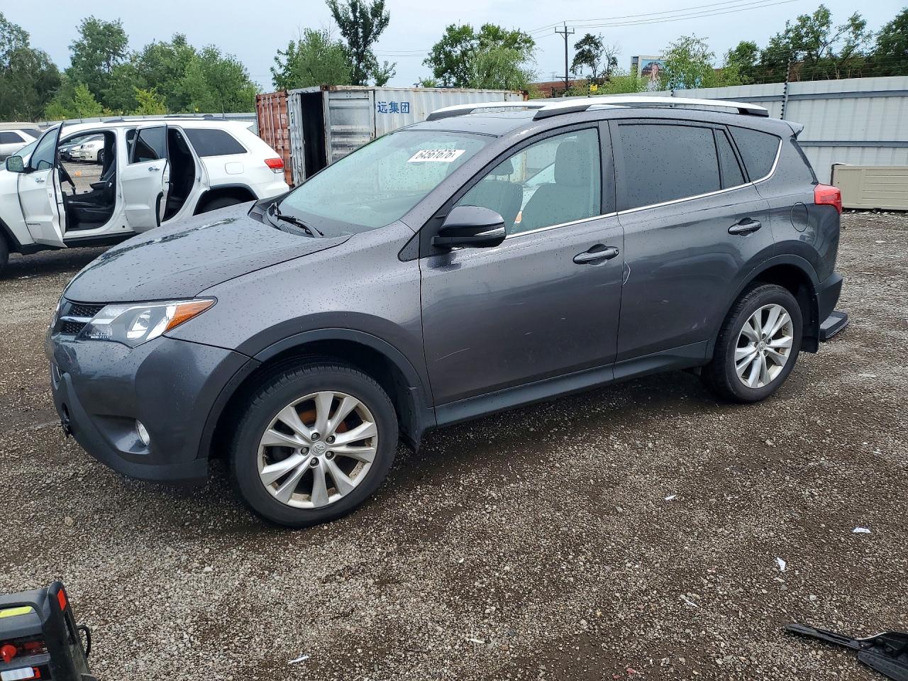 2014 Toyota Rav4 Limited Charcoal vin: 2T3DFREV4EW216669