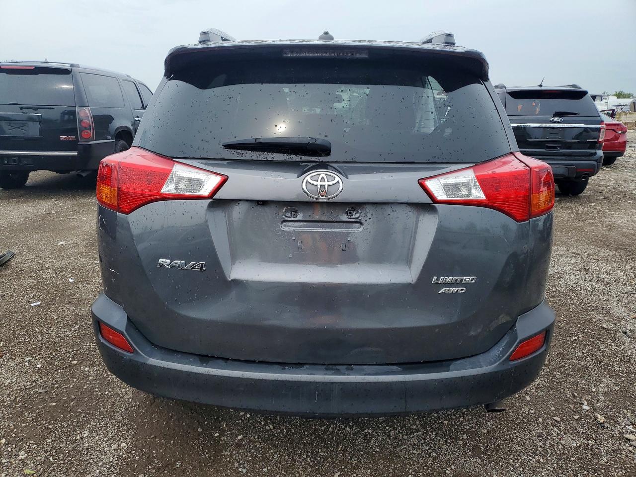 2014 Toyota Rav4 Limited Charcoal vin: 2T3DFREV4EW216669