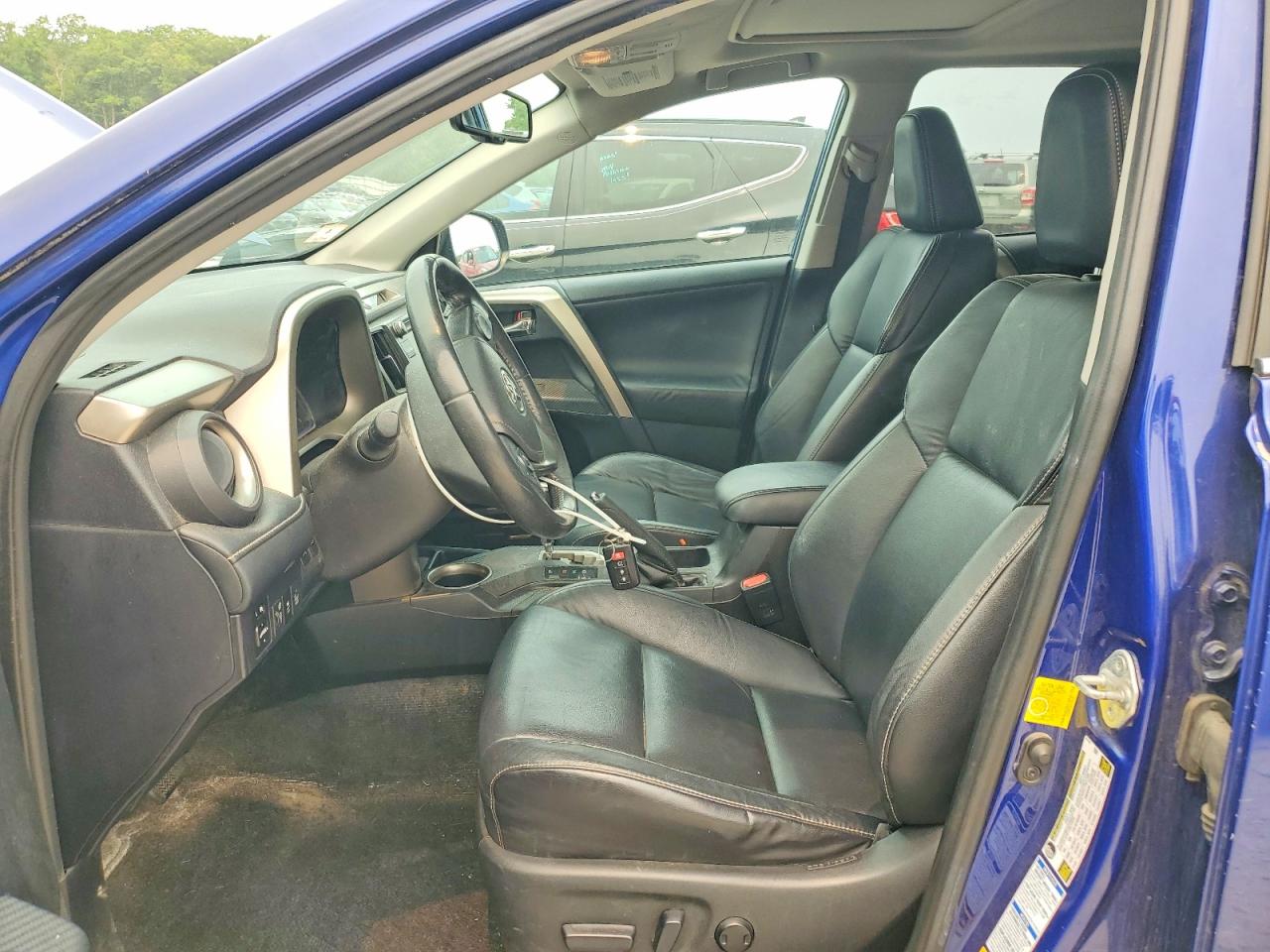 2014 Toyota Rav4 Limited Blue vin: 2T3DFREV4EW216705