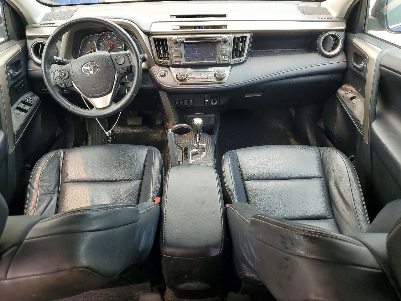 2014 Toyota Rav4 Limited Blue vin: 2T3DFREV4EW216705