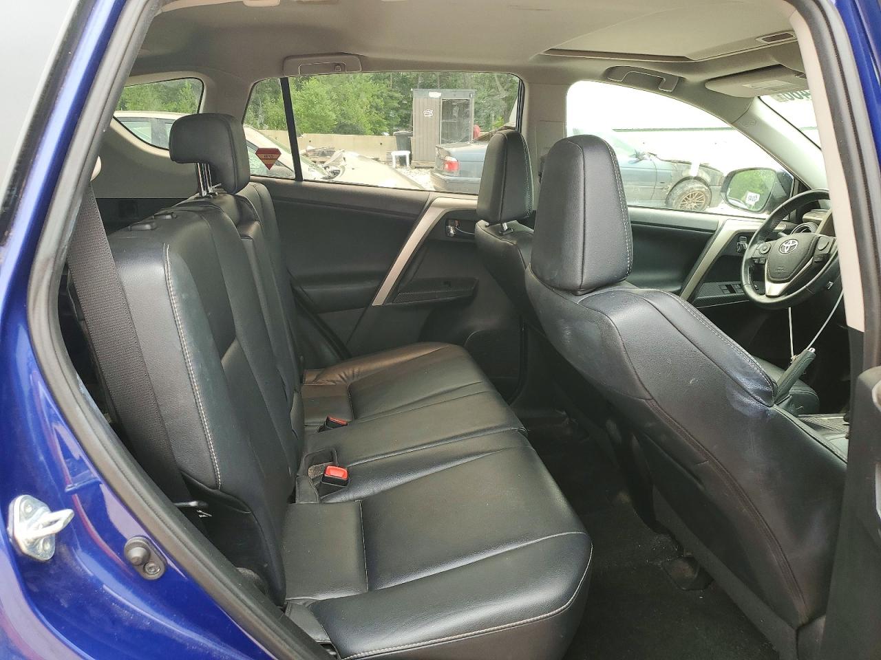 2014 Toyota Rav4 Limited Blue vin: 2T3DFREV4EW216705
