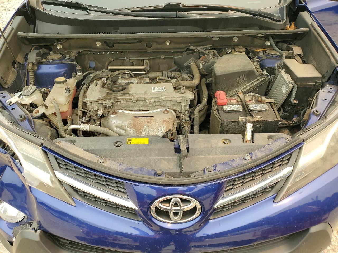 2014 Toyota Rav4 Limited Blue vin: 2T3DFREV4EW216705