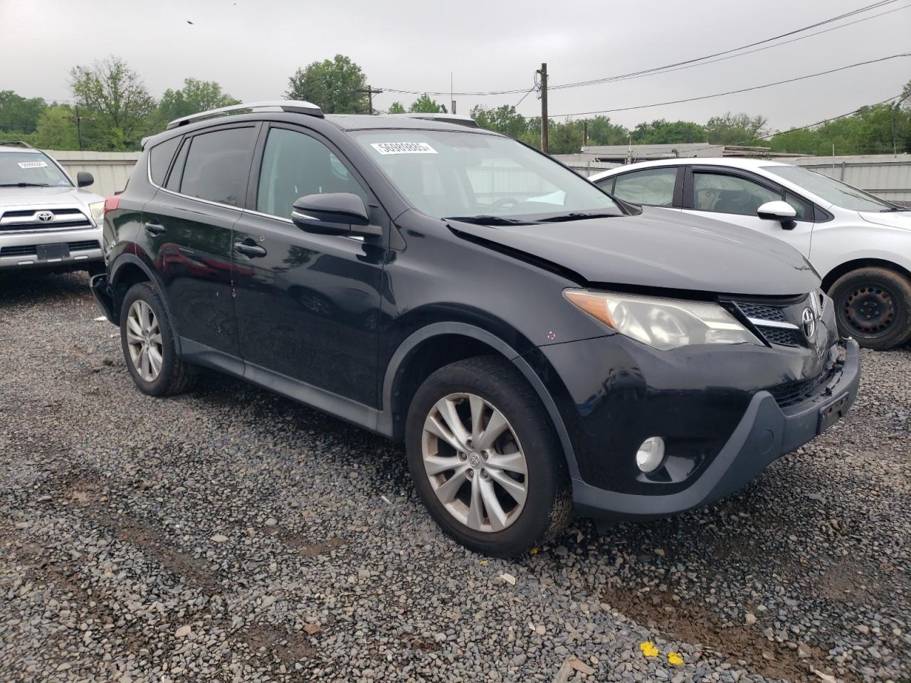 2014 Toyota Rav4 Limited Black vin: 2T3DFREV4EW219586