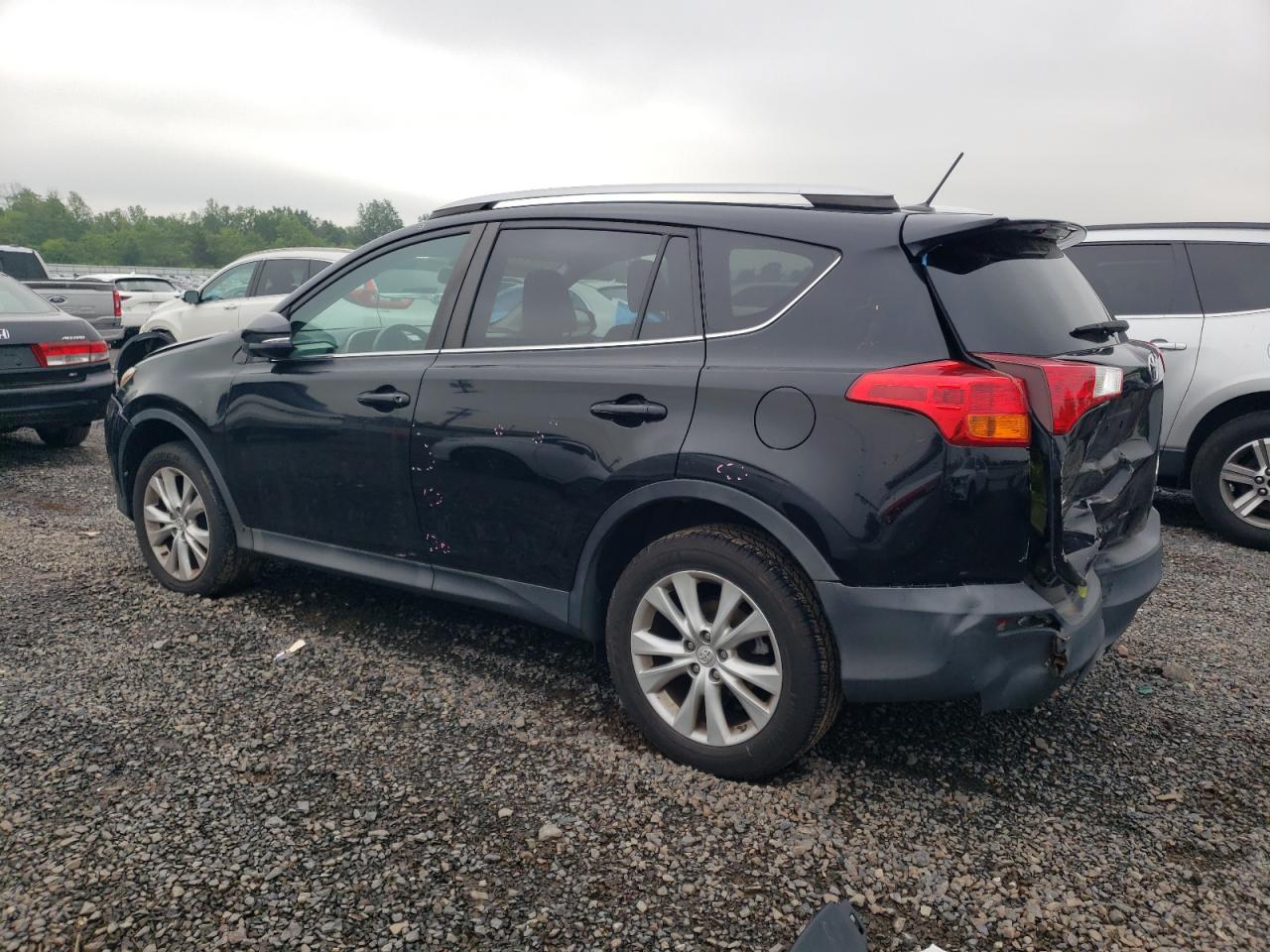 2014 Toyota Rav4 Limited Black vin: 2T3DFREV4EW219586