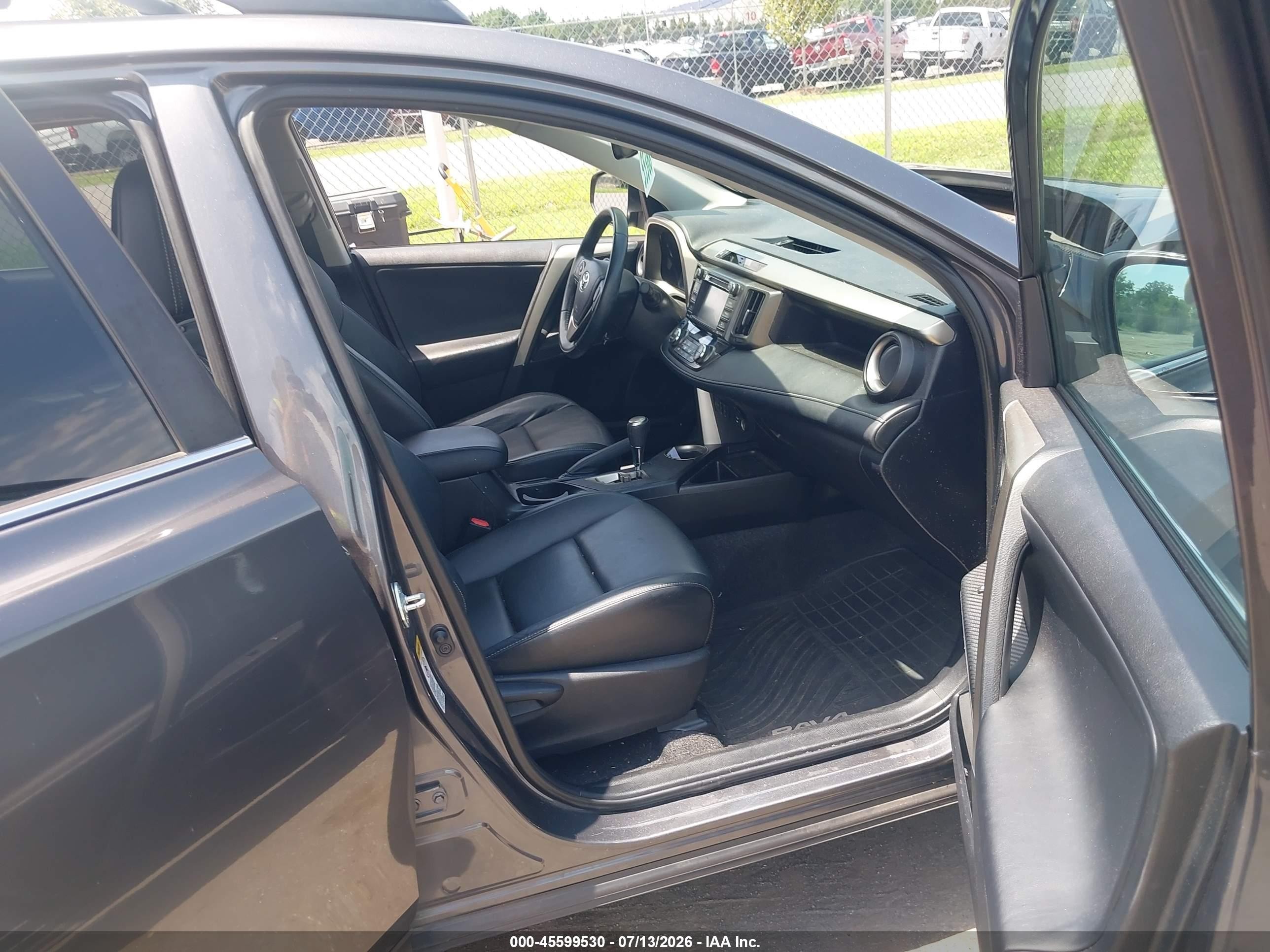 2014 Toyota Rav4 Limited Gray vin: 2T3DFREV4EW221483