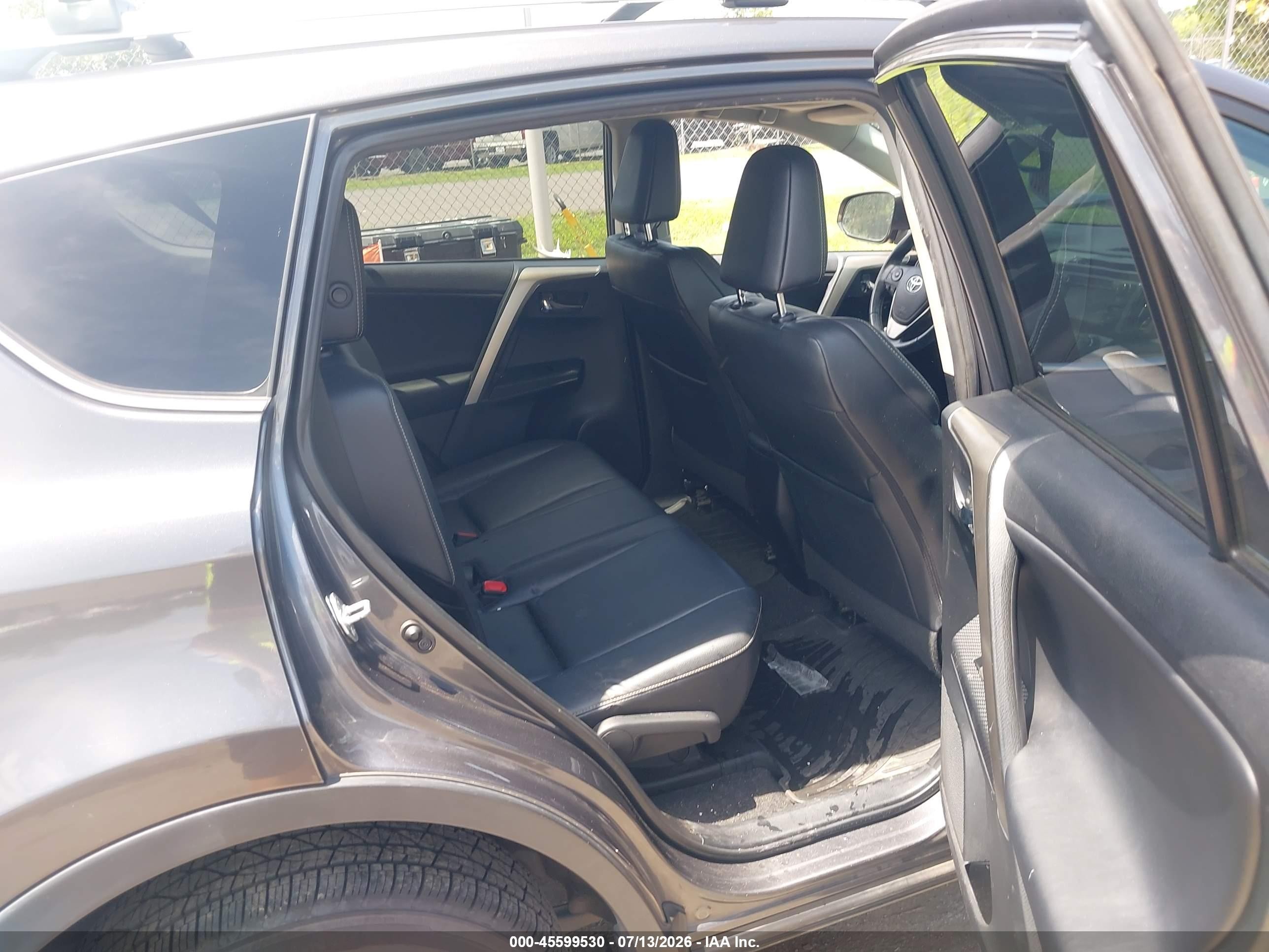 2014 Toyota Rav4 Limited Gray vin: 2T3DFREV4EW221483
