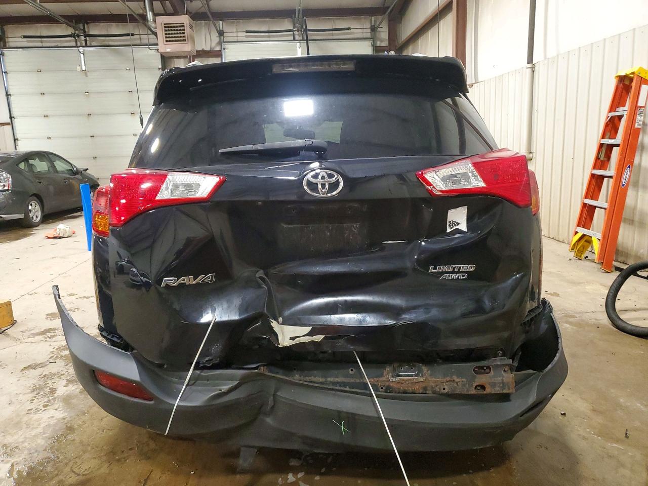 2014 Toyota Rav4 Limited Black vin: 2T3DFREV4EW221760