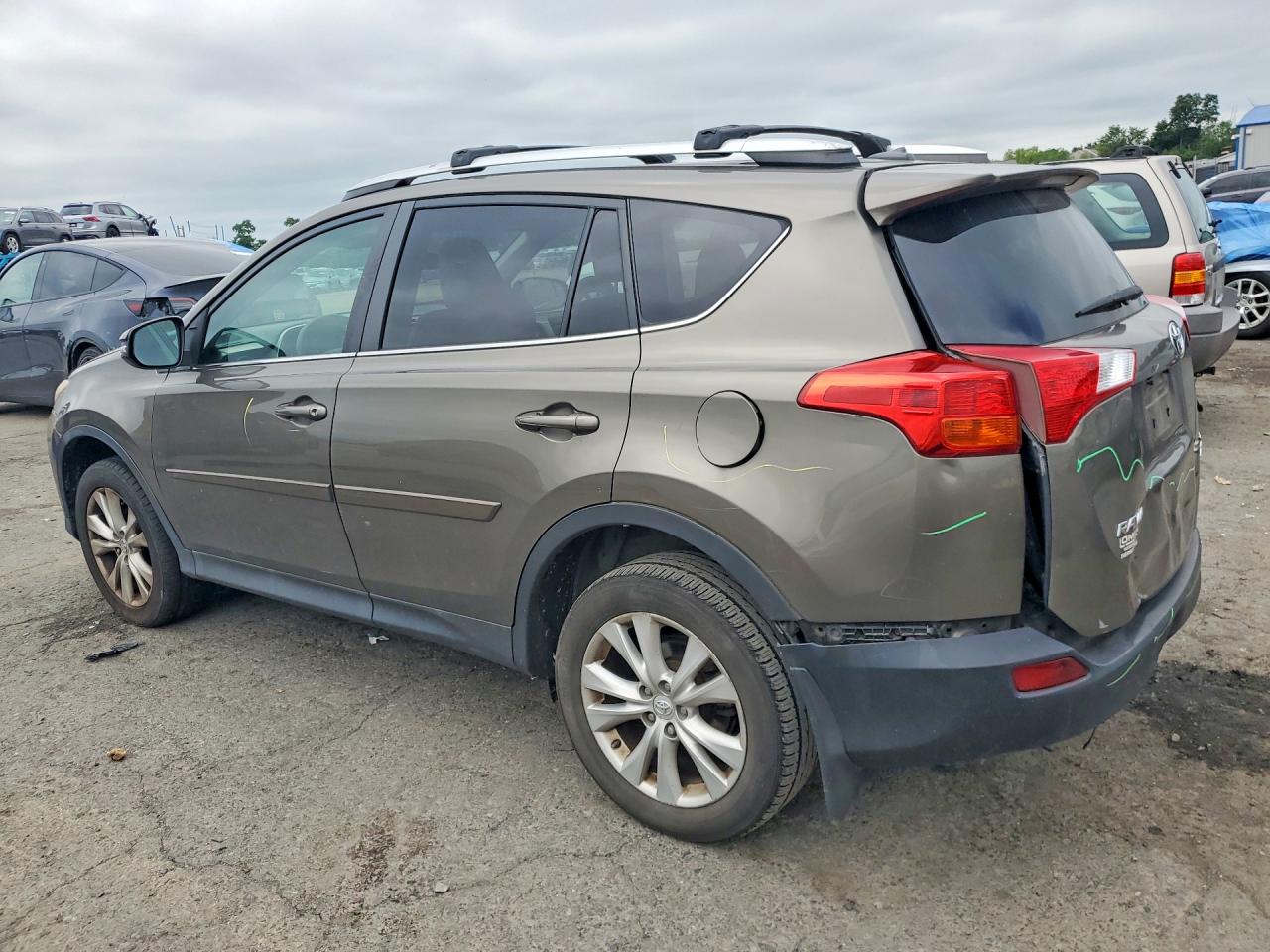 2014 Toyota Rav4 Limited Gray vin: 2T3DFREV4EW224481