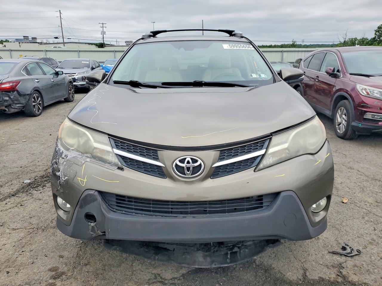 2014 Toyota Rav4 Limited Gray vin: 2T3DFREV4EW224481