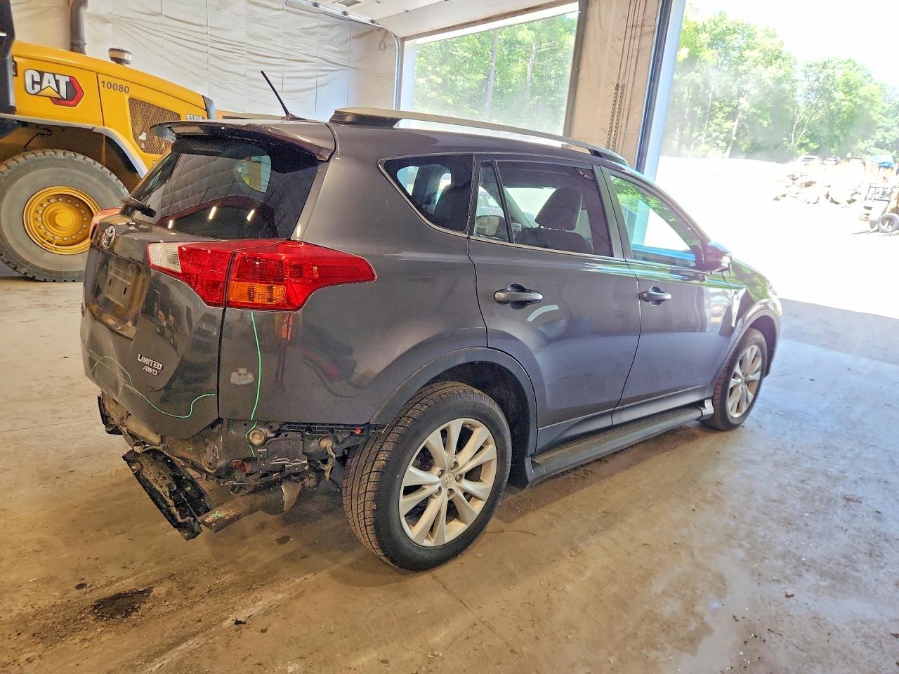 2015 Toyota Rav4 Limited Gray vin: 2T3DFREV4FW256252