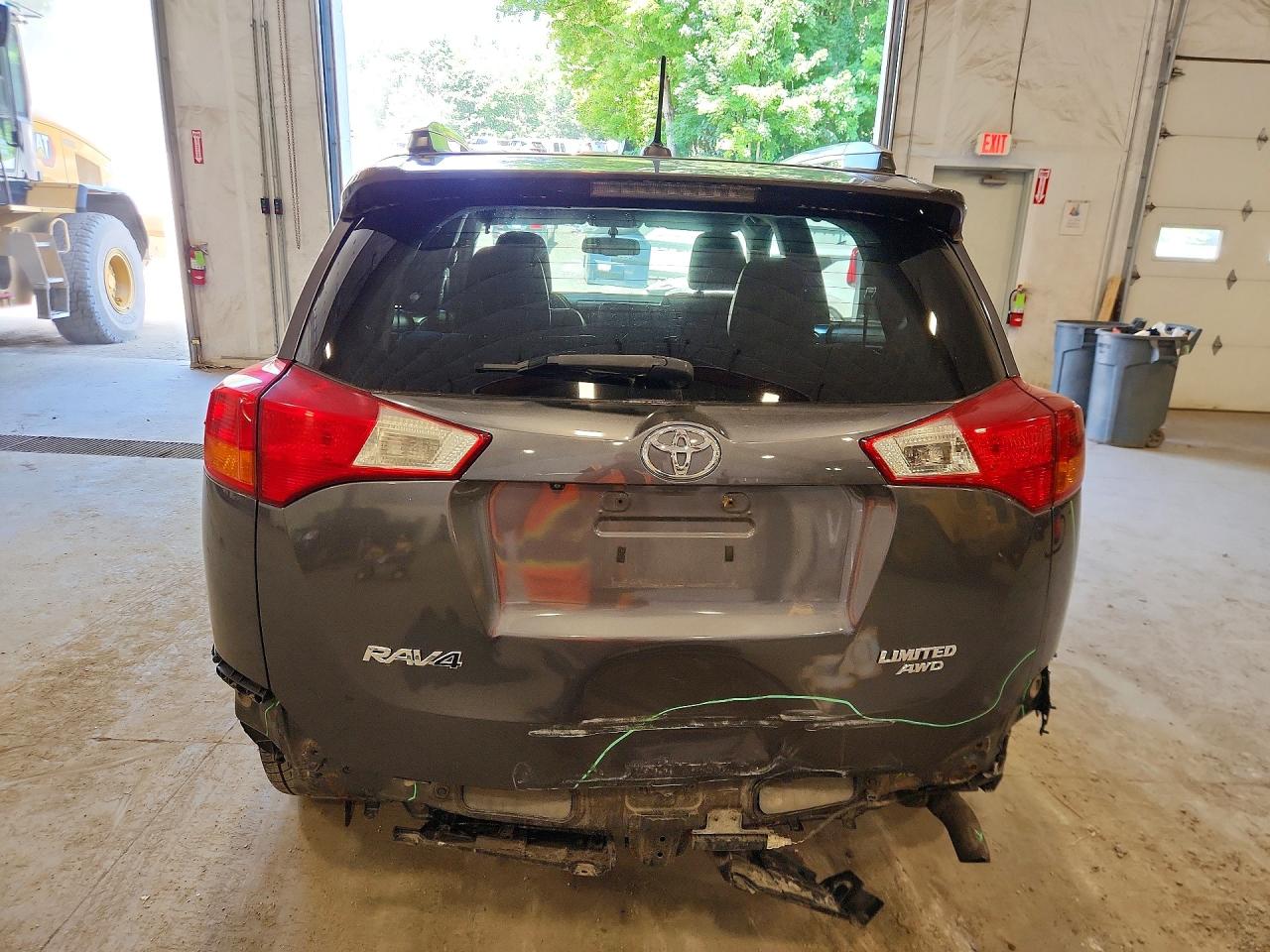 2015 Toyota Rav4 Limited Gray vin: 2T3DFREV4FW256252