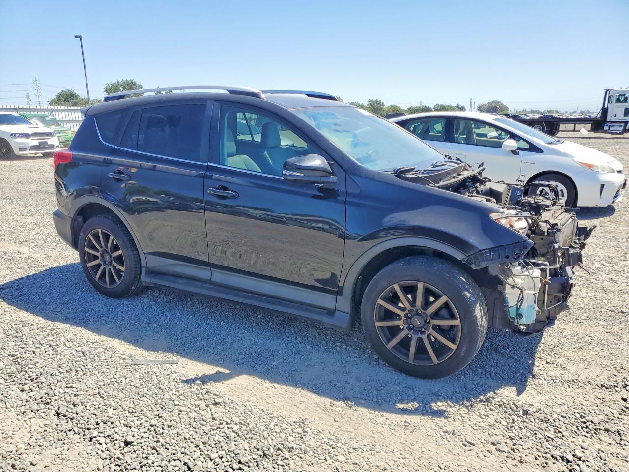 2015 Toyota Rav4 Limited Black vin: 2T3DFREV4FW316708