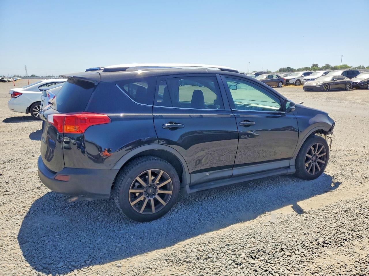 2015 Toyota Rav4 Limited Black vin: 2T3DFREV4FW316708