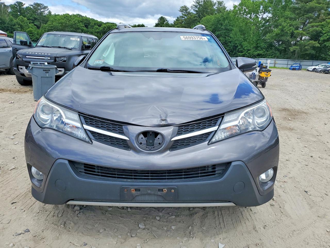 2015 Toyota Rav4 Limited Gray vin: 2T3DFREV4FW337350