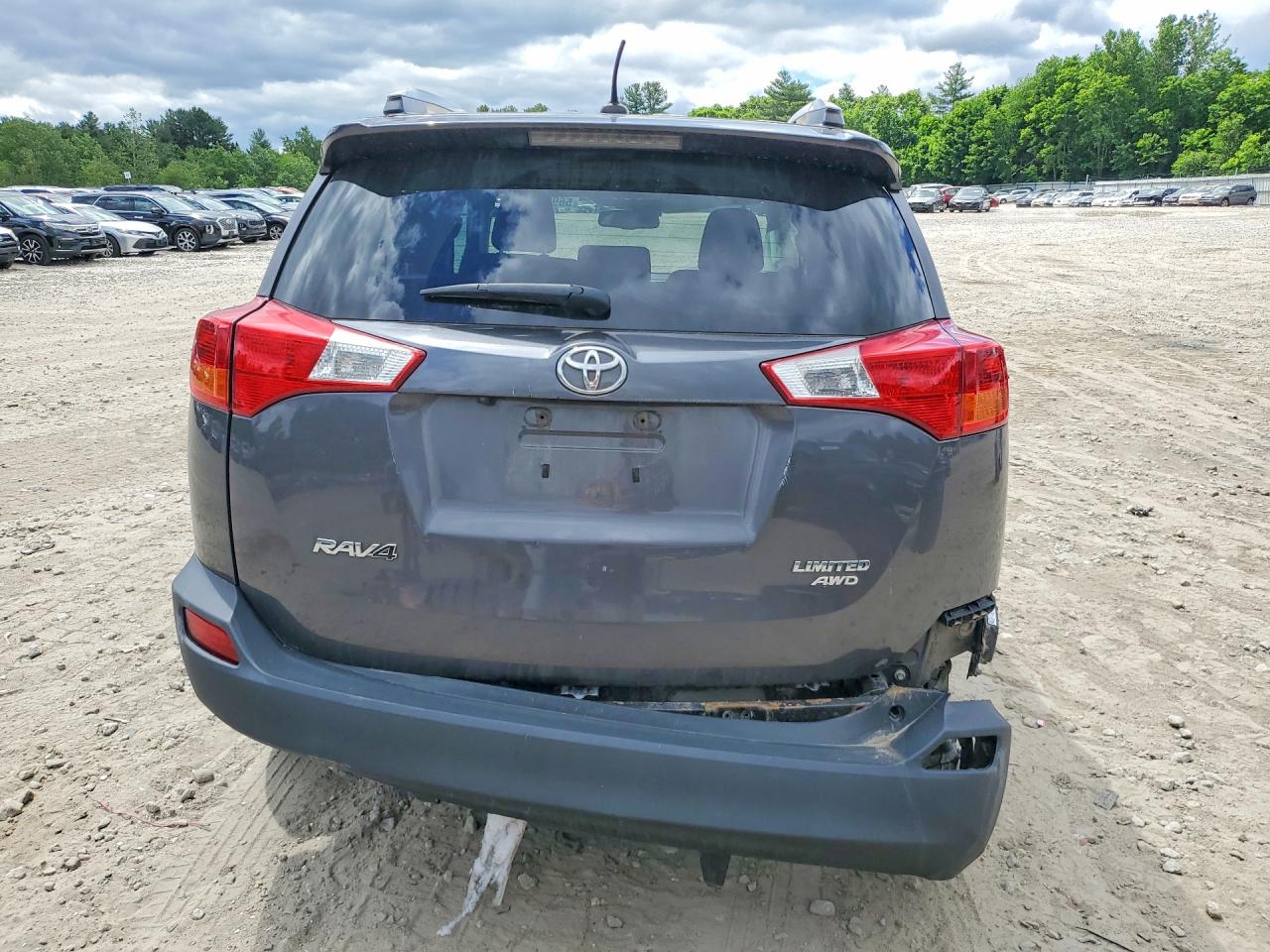 2015 Toyota Rav4 Limited Gray vin: 2T3DFREV4FW337350