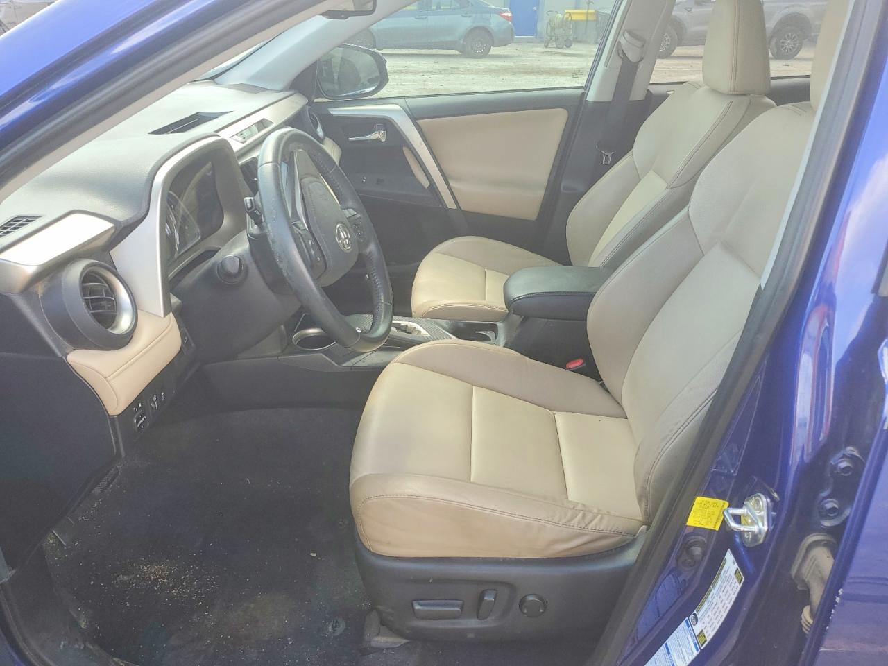 2015 Toyota Rav4 Limited Blue vin: 2T3DFREV4FW347361