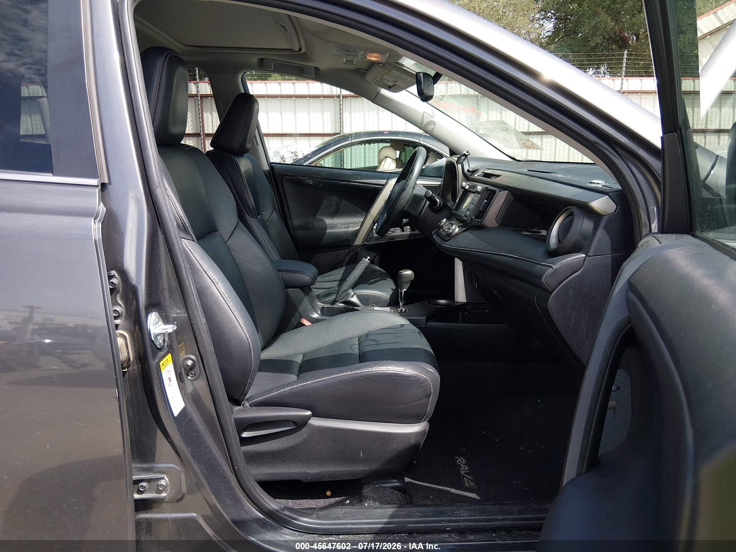 2015 Toyota Rav4 Limited Gray vin: 2T3DFREV4FW357176