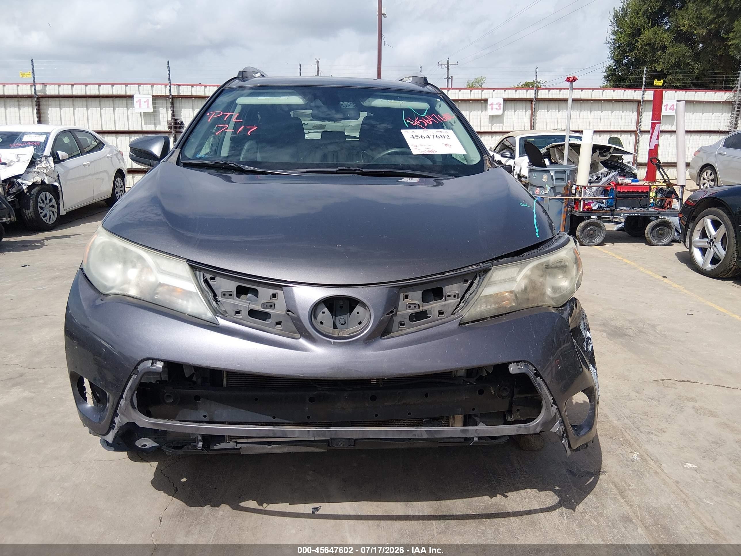 2015 Toyota Rav4 Limited Gray vin: 2T3DFREV4FW357176