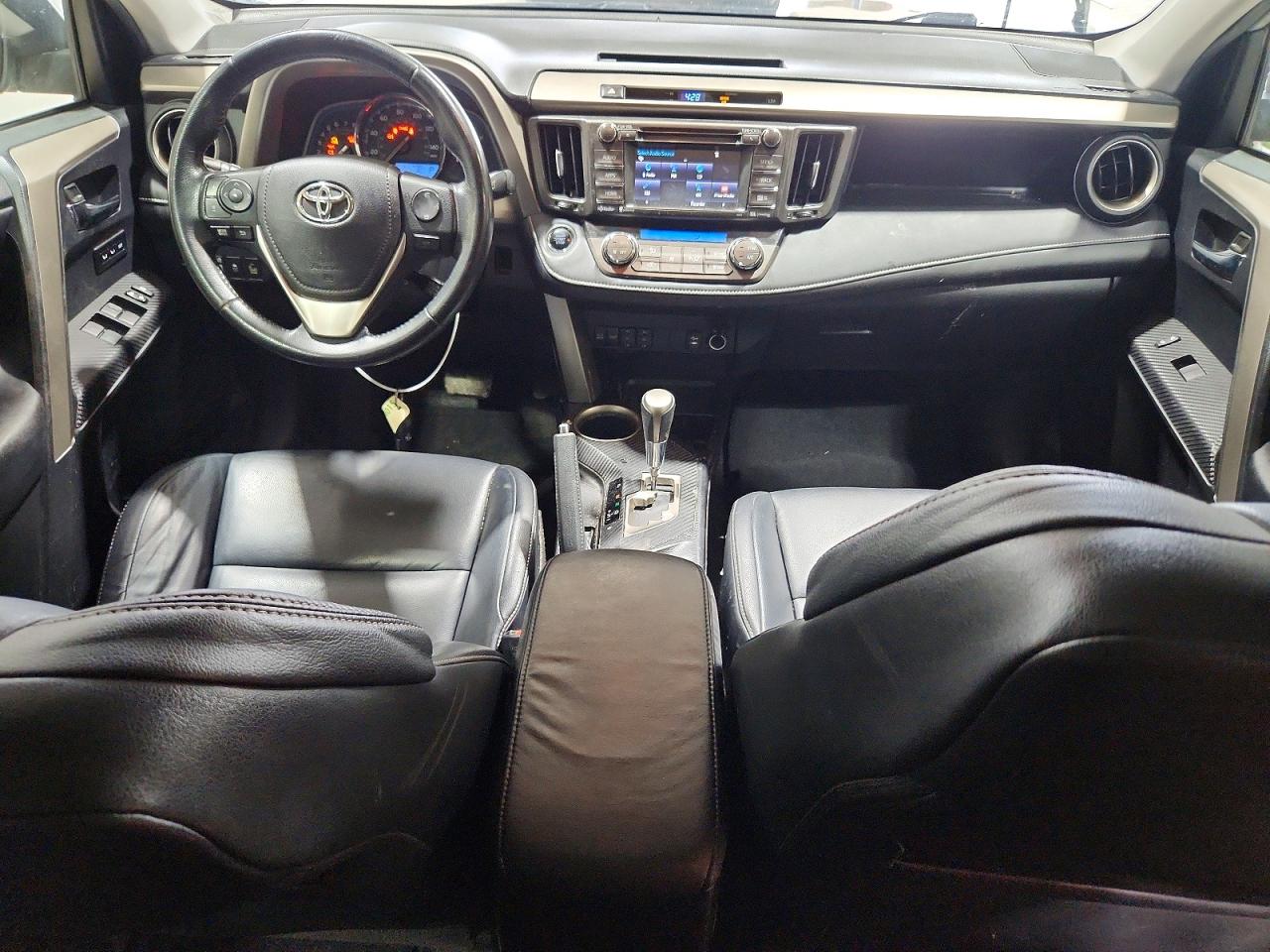 2015 Toyota Rav4 Limited Silver vin: 2T3DFREV4FW366962